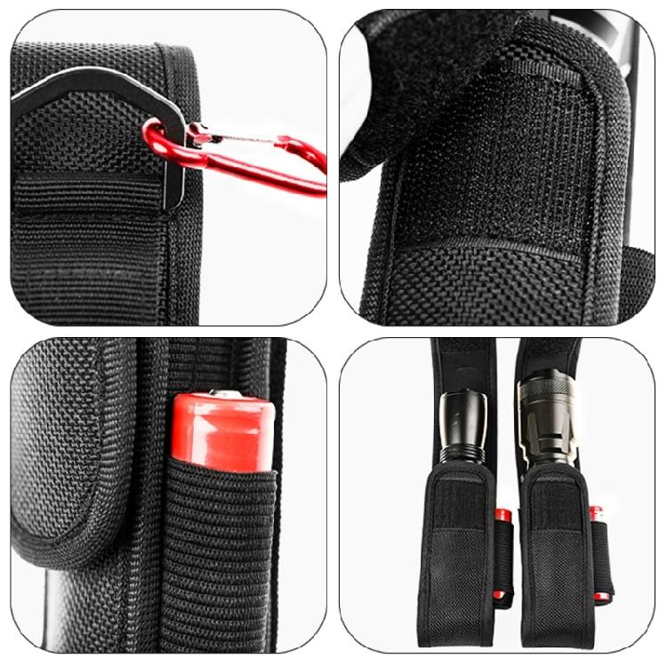 360 Degree Flashlights Organizers Torches Carry Pouches For Outdoor Hunting Tactic Torches Flashlights Belt Waist Pack