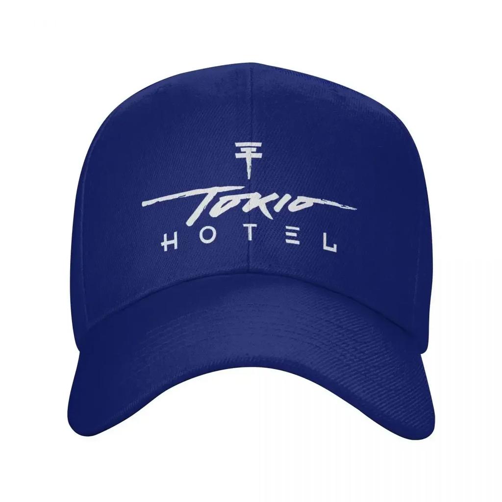 Tokio Hotel Logo Cap Men Women Vintage Wear Golf Hat Adjustable