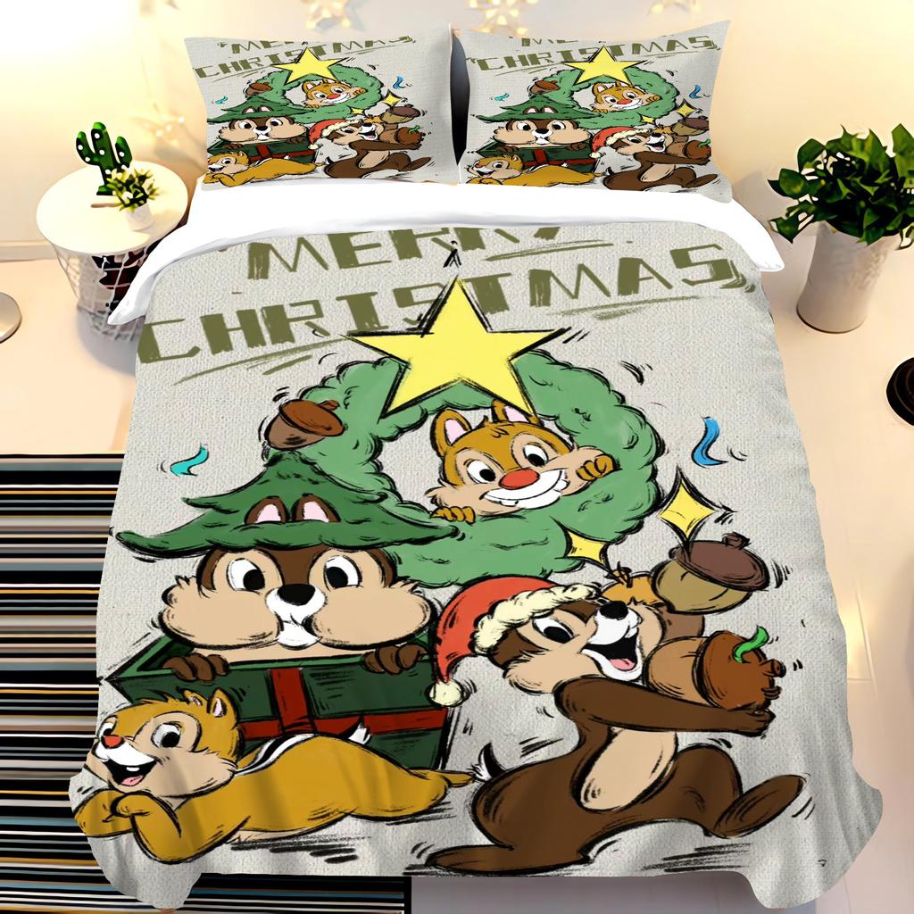 Disney-Universal Bettbezug Bettwäsche-Set Geeignet für Kinder und Erwachsene Bettdecken-Sets Queen-Size