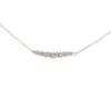 4℃  Necklace K18 white gold/diamond Women