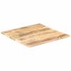 Solid Mango Wood Table Top 25 27 mm Thick 70 * 70 cm