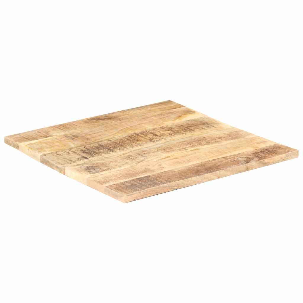 Solid Mango Wood Table Top 25 27 mm Thick 70 * 70 cm