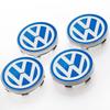 4Pcs 60MM Car Wheel Center Hub Caps Protector Badge Car Accessories For Volkswagen Polo Golf-4 5 6 7 MK5 MK6 MK7 Tiguan Passat 3B7