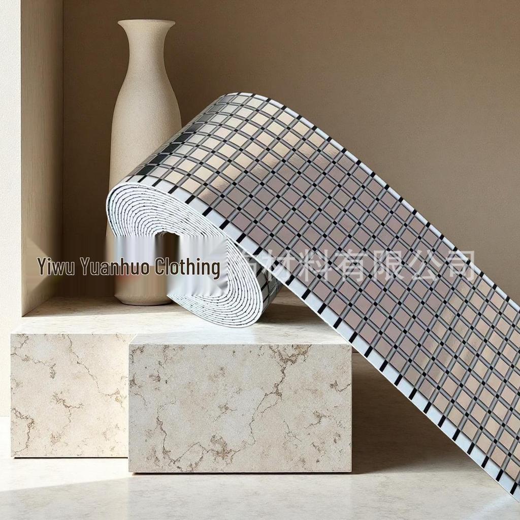 Marmoroptik Selbstklebende Fliesen-Sockelleiste & Wandaufkleber