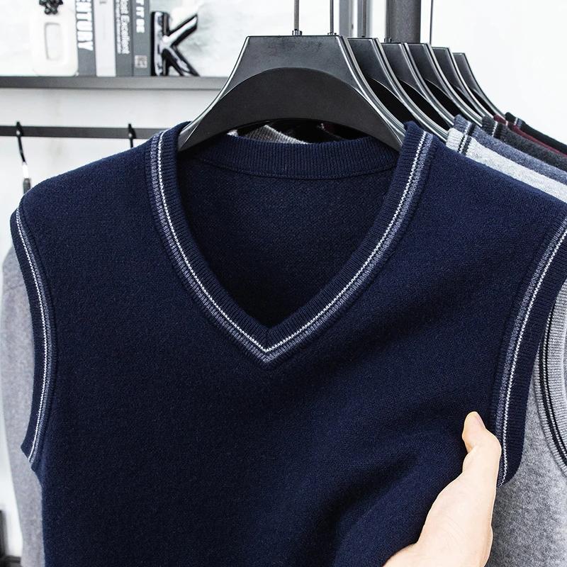 Herren Lässige Strickweste Warm Bequem Herbst Winter Mode Oberbekleidung - Modische Strickwaren für Herren