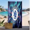 Chelsea FC Printed Beach Towel Quick Dry Soft TowelPortable Large Rectangular Beach Blanket for Travel Swimming Pool