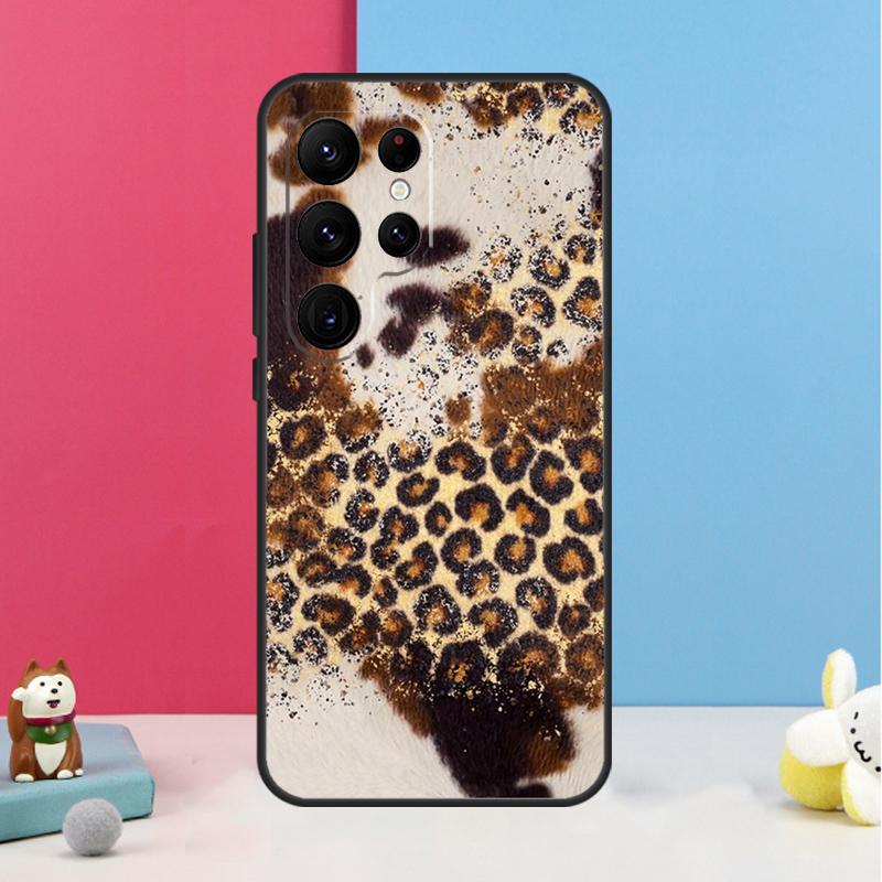 Western Cowgirl Cowboy Boots Cowhide Case For Samsung Galaxy S26 S23 Ultra S20 S21 S22 S24 S25 Plus S10 S25 FE Back Cover Shell