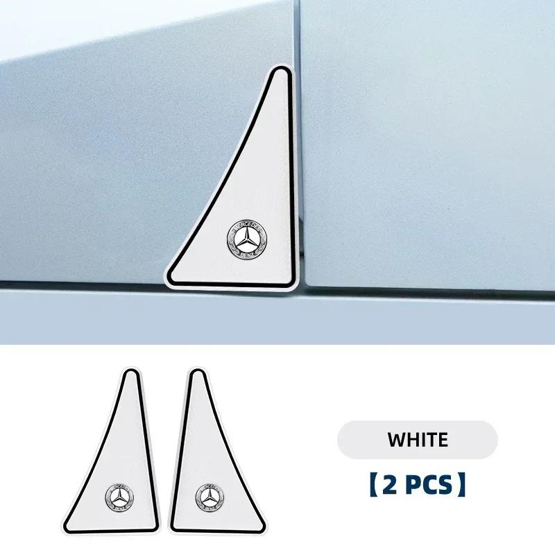 2Pcs Car Door Protector Anti-collision Strip Sticker Corner Cover Accessories For Mercedes Benz W166 W212 W213 W246 W176 W205 GX6
