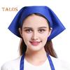 Triangle Head Scarf Women Hair Bandana Waiter Work Headscarf for Kitchen Restaurant Female Chef Cap for Bakers Baristas Cleaners