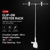 Adjustable POP Poster Stand Retractable Display Stand  Retail Shop Market Stall Advertising