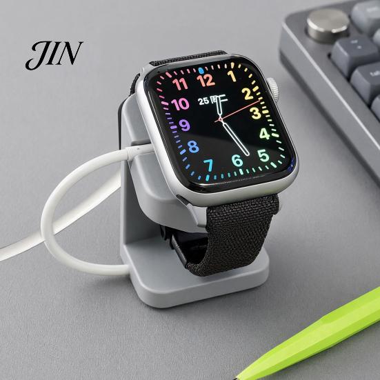 Watch Display for Showcase 3D Printed Smartwatch Stand, Minimalist Desk Holder Apple Samsung Collectible Art Stand Watch, PLA Charging, Home