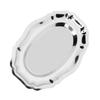 Serving Tray 304 Stainless Steel Dessert Plate Multi Purpose Reusable Decorative Appetizer Platter for Kitchen Party