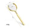 Optical Elements 8X Magnifying Glass Metal Handle Antique Handheld Magnifier Metal Crafts Reading Classic Magnifier Gifts
