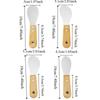 4Pcs High Hardness Stainless Steel Glue Scraper Wood Handle Sealant Remover Shovel  Tile Grouting