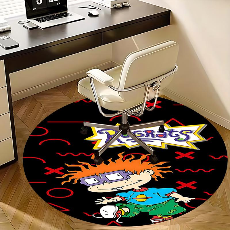 Rugrats Chair Mat - Round Carpet for Home Decor, Office, Living Room