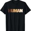 Menschliches Anti-Rassistisches T-Shirt
