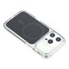 For iPhone 16 Pro Max Case Compatible with MagSafe 2 in 1 Clear TPU Acrylic Shockproof Phone Cover
