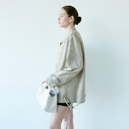 Women’s Suede Shirt Jumper NEL6SM223_97