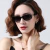 New small frame fox head sunglasses versatile high-end sunglasses women's fashion summer UV-proof glasses