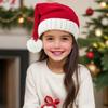 Santa Hat for Adults Kids Winter Knitted Christmas Hat Xmas Party Skull