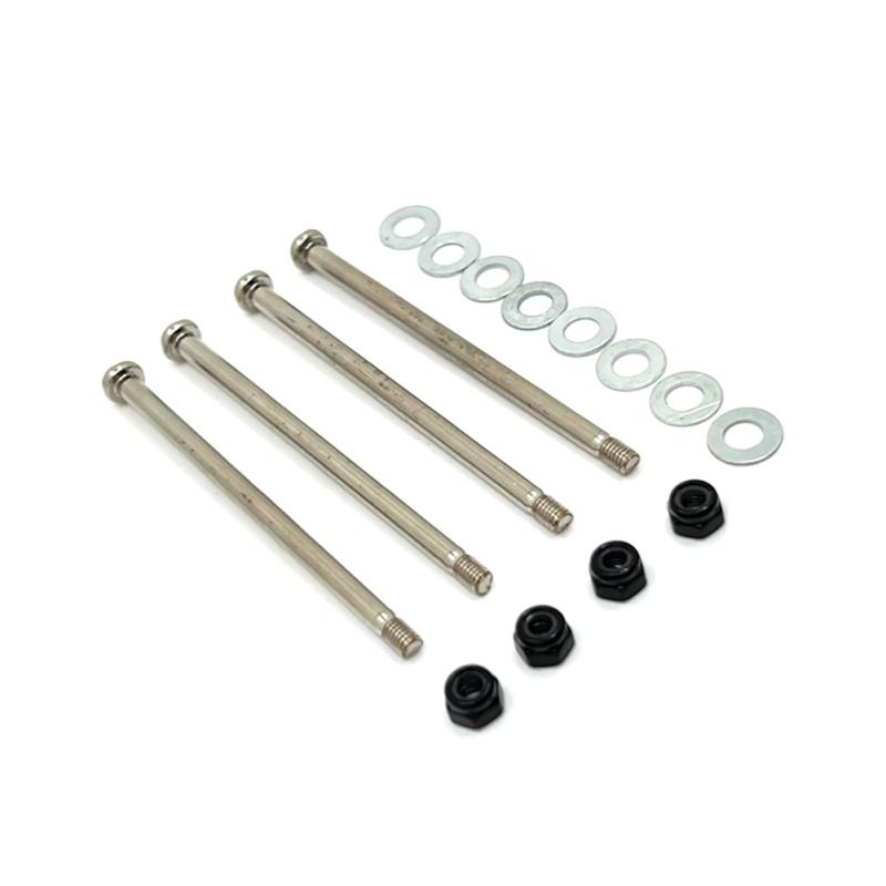 Schwingarm Befestigungsschrauben Metall Aufgerüstetes Zubehör Kompatibel Für Wltoys 1/10 104072 104001 104002