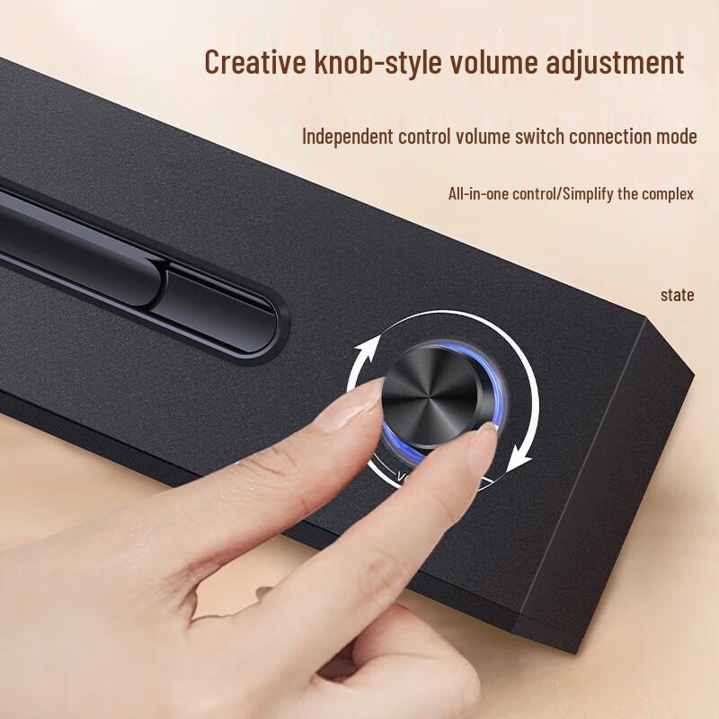 Philips SPA3808 Wooden USB Powered Computer Speaker