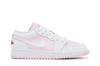Jordan 1 Low Pink Foam Fire Red White (GS)