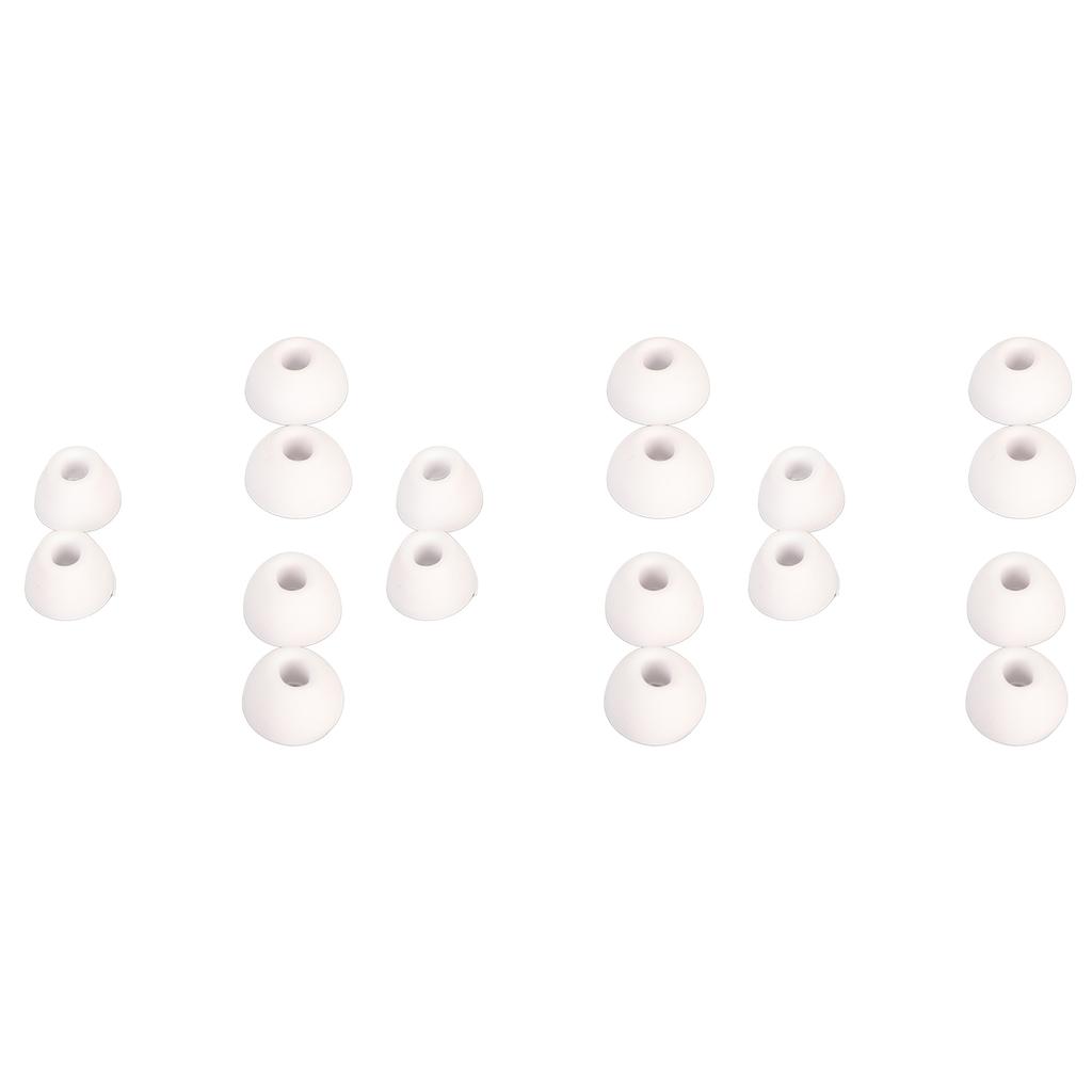 Memory Foam Ear Tips Silicone Comfortable Perfect Fit Replacement Ear Tips for IOS Earbuds Pro One Pair Each of Small,