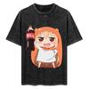 Umaru Chan Showing Of Her Cola Bottle Tshirt Large Size Casual Short Sleeve Top
