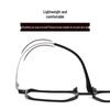 2025 Ultralight Men's Business Glasses: Anti-Blue Light, Fashionable Aluminum-Magnesium-Titanium Frame, Compatible with Prescription or Plano Lenses.