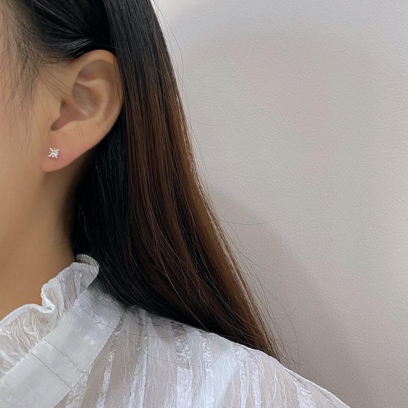 1Set  Delicate Pearl Stud Earring Set Simple Cute Korean Style Small Stud Earring For Women Girls Party Jewelry Gift