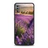 Simple lavender Purple flowers Case For Samsung A54 A52 A24 A14 A50 A70 A40 A20S A20E A06 A12 A22 A34 A42 A32 5G A04s A16 Cover