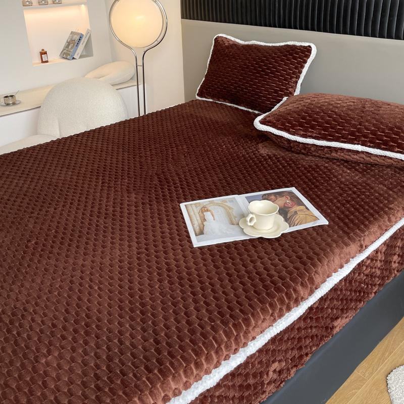 Winter Pillow Case Plush Pillowslip for Home capa de almofada Warm Pillowcase Plain Pillow Covers 2pcs Cushion Cover 48x74cm