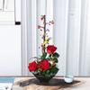 Japanese Frog Vase Ceramic Bouquet Flower Arrangement Bowl Device Kenzan Arranging Ikebana Centerpieces Wedding Floral Holder
