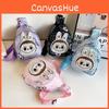 And Eyecatching Stylish Nylon Childrens Chest Bag Featuring Playful Cartoon Designs In Various Colors