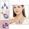 Tourmaline Set Gemstone Gift Wedding Party Bi-Color Pendant,Earring,Ring