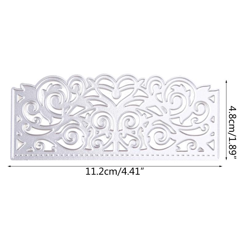 Hollow Macrame Metal Cutting Dies Handmade Crafts DIY Scrapbooking Embossing Supplies for Children Kids Girls Boys