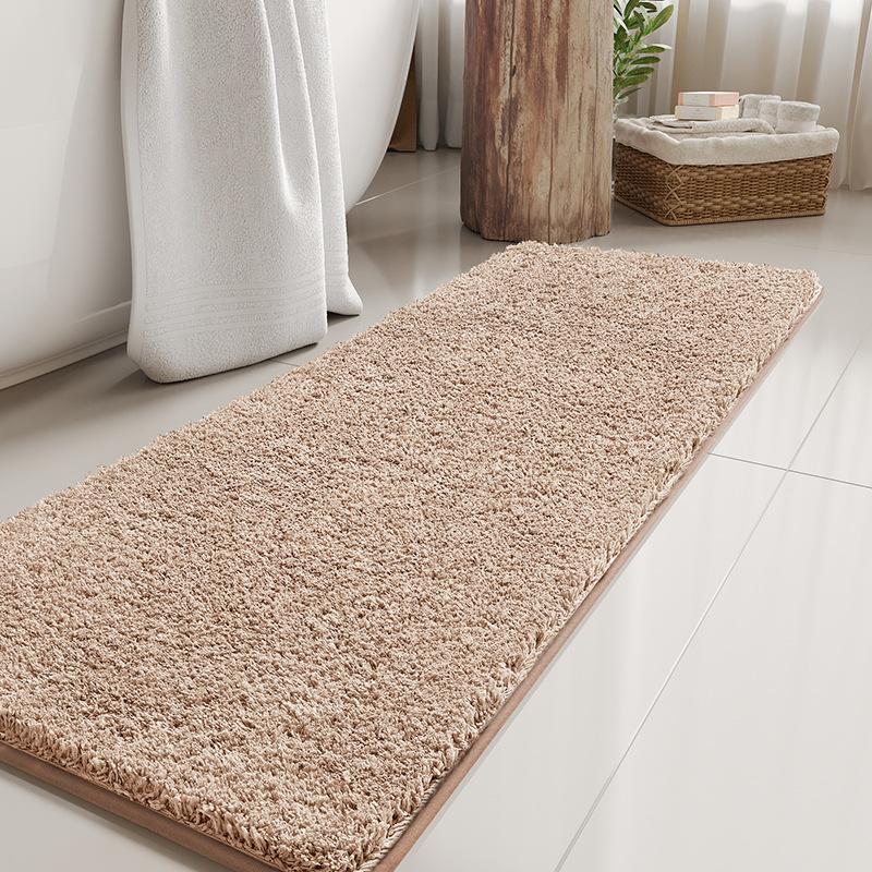 Extra veľká podložka do kúpeľne - Super savá, rýchloschnúca predložka do kúpeľne, protišmyková podlahová rohožka do vane a sprchového kúta, mäkký kúpeľňový koberec