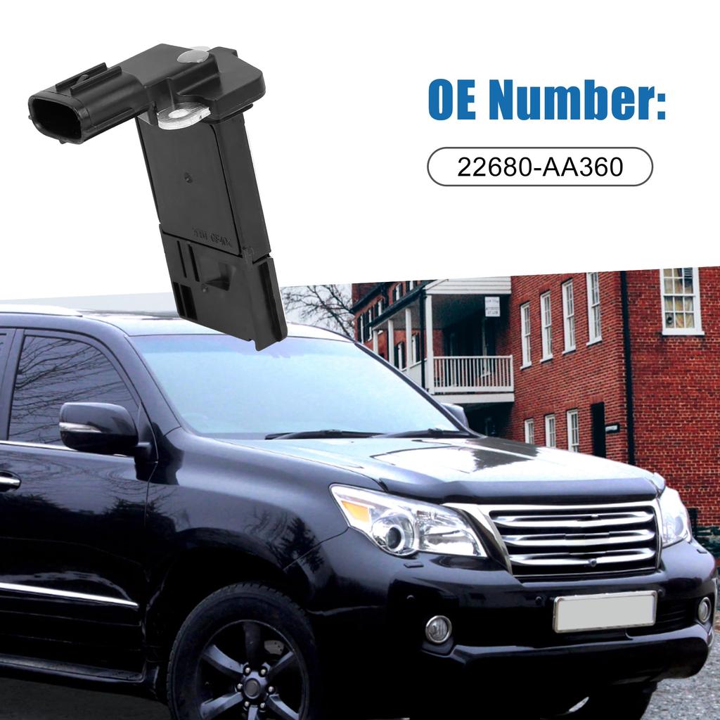 A ABSOPRO Mass Air Flow Sensor Meter 22680-AA360 MAF Sensor for Le xus Compatible GX470 2006-2008