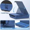 Tablet Pillow Holder Foldable Stand For Lap Bed And Desk Tablet Soft Pad Dock With Pocket & Stylus Mount For IPad Pro