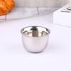 1 Stück Doppelschichtige Weingläser Edelstahl Wärmeisoliert Abgerundete Trinkbecher Für Zuhause Büro Tee Getränke Getränkebecher