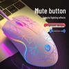 Silent Wired Ergonomic Mechanical eSports Gaming Mouse for HP & Lenovo Desktops