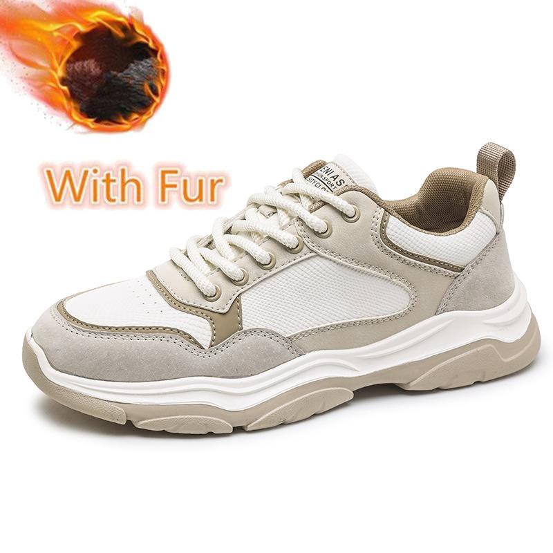 Fashion Autumn Winter Men Casual Shoes Soft Leather Man Sneaker Hot Sale Mens Hiking Shoes Leisure Walk Treking Footwear Tenis Masculino