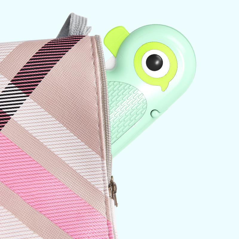 Cute Cartoon Ceramic Cutter  Folding Fruit Knife Kitchen Kids Auxiliary Knives Mini Portable Sharp Knife Peeler
