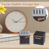 3D tištěná Ukulele kytara Pick Storage Box Příslušenství Simulační reproduktor Stolní ozdoby Dárek