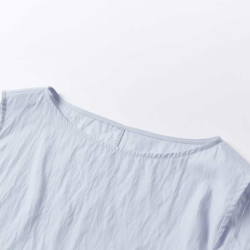 French Style Sleeveless Top & Pleated Skirt Set