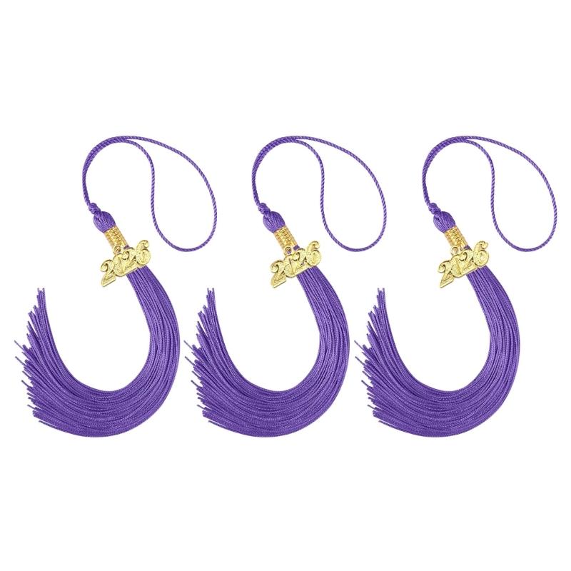 2026 Commencement Tassels Featuring Secure Clip Rayon Fabric For Academic And Home Decoration