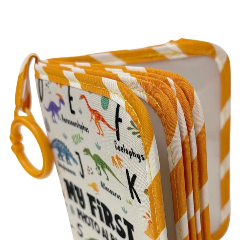 Álbum de Família Meus Primeiros do Bebê, Álbum de Fotos de Bebê 10x15 Livro de Fotos de Tecido Macio, Álbum de Tecido para Bebê com Bolso para Fotos para Recém-nascidos
