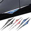 2Pcs For Volkswagen VW Sagitar Caddy GTI Rline Golf Polo Scirocco 3D Alloy Knife Emblem Car Body Side Door Blade Fender Sticker