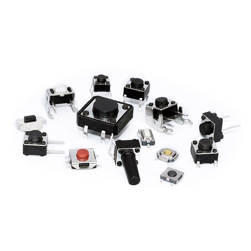 20PCS Micro Tact Push Button Switch 2X4 3X4 3X6 4X4 4.5X4.5 6X6 12X12 DIP SMD Side 2*4 3*4*2.5mm Tactile Tact Key Buttons Switch